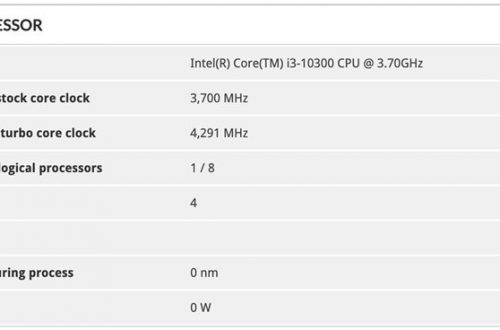 Intel Core i3-10320 обходит по производительности Core i7-7700