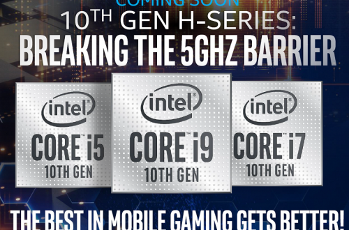 Новые старые процессоры Intel. Мобильные CPU Comet Lake-H выйдут до конца квартала