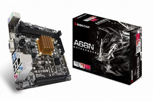 На плате Biostar A68N-2100K установлена однокристальная система AMD E1-6010