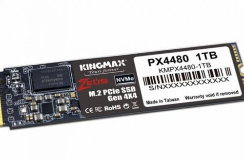 Твердотельные накопители Kingmax Zeus PX4480 типоразмера M.2 оснащены интерфейсом PCIe Gen4 x4