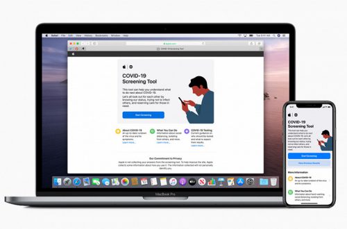Apple запустила веб-сайт COVID-19 для MacBook Pro и приложение для iPhone