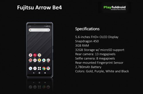 Fujitsu представила дешевый смартфон без вырезов и отверстий в экране