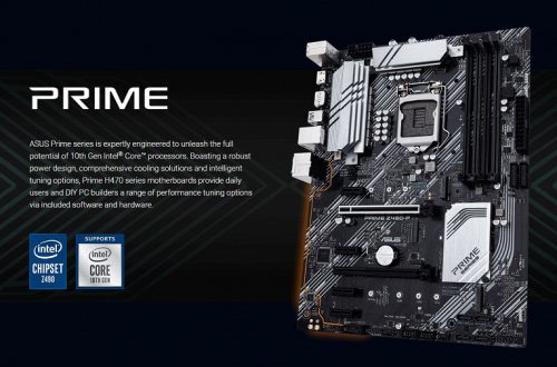 Появились изображения системных плат Asus Prime Z490-P и Z490-A для процессоров Intel Core 10-го поколения