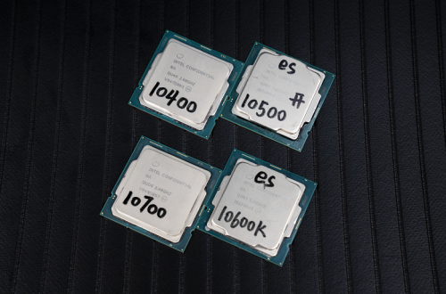 Смотрим на первые тесты процессоров Core i7-10700, Core i5-10600K ES, Core i5-10500 ES и Core i5-10400
