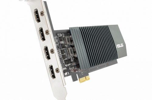Видеокарта Asus GT710-4H-SL-2GD5 оснащена четырьмя выходами HDMI