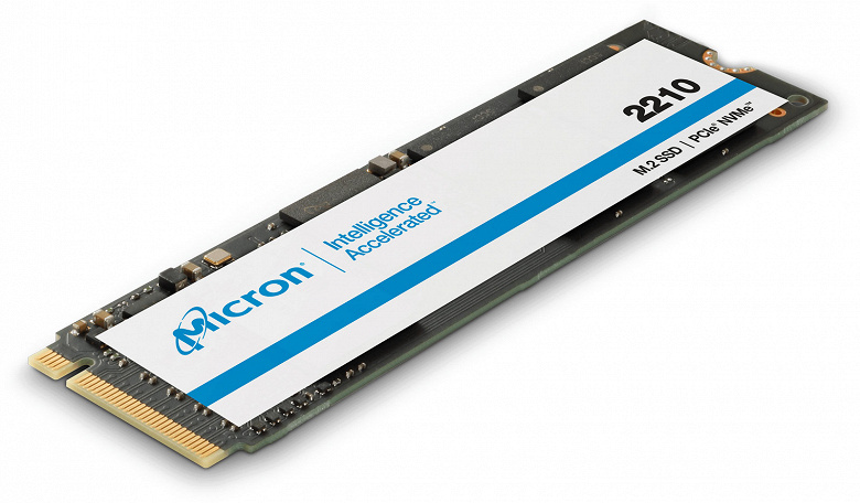 Micron использует в SSD 2210 флеш-память QLC NAND