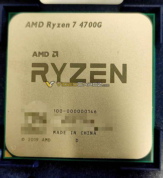 Фото дня: процессор APU AMD Ryzen 7 4700G