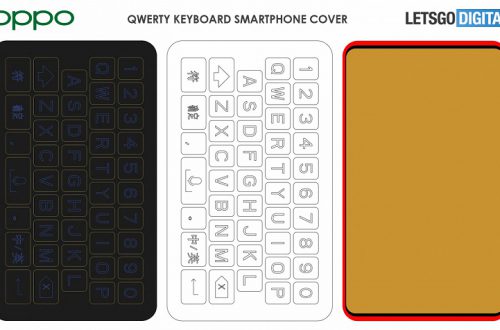 Уникальный чехол с QWERTY-клавиатурой для смартфона в исполнении Oppo