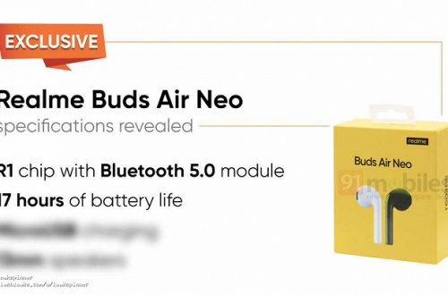 Новейшие беспроводные наушники Realme Buds Air Neo работают 17 часов без подзарядки