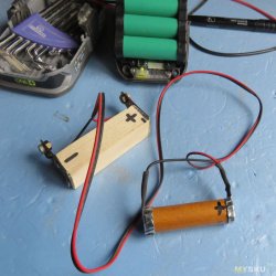 Зарядка аккумулятора от сабельной пилы от универсального зарядного устройства