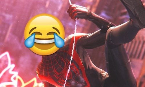 Забавный баг Spider-Man: Miles Morales превращает Человека-паука в камень