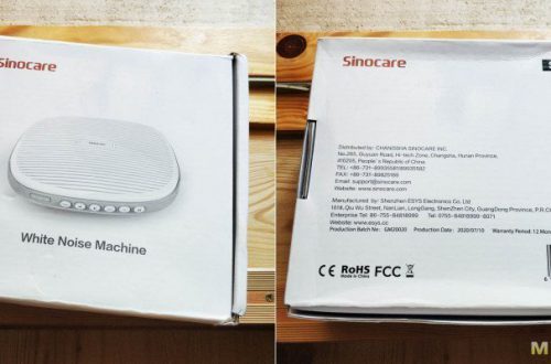 Sinocare White Noise Machine S5 - генератор белого шума с 20-ю записанными звуками и длительной работой от аккумулятора