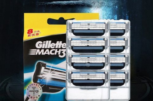 Кассеты (8 шт.) для Gillette Mach 3 из Китая