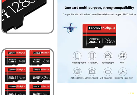 21.34$ за 128ГБ карту памяти Lenovo ThinkPlus, XC, U3