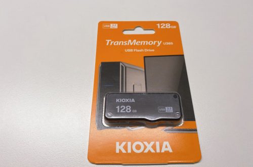 Флеш накопитель Kioxia TransMemory U365 объемом 128Гб.