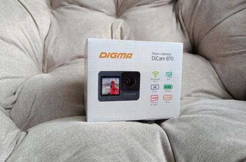 Обзор бюджетной экшн-камеры Digma Dicam 870