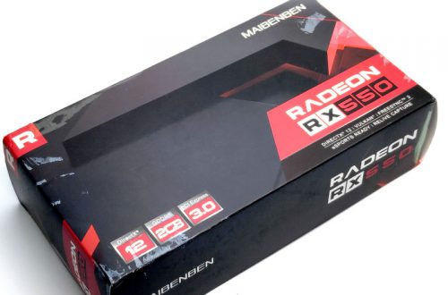 Низкопрофильная видеокарта Maibenben Radeon RX 550