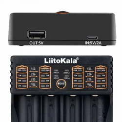 Доработка зарядного устройства Liitokala lii-402 с type-C входом