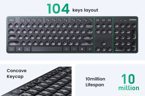7.29$ (717руб.) Супер цена на беспроводную клавиатуру UGREEN KU004