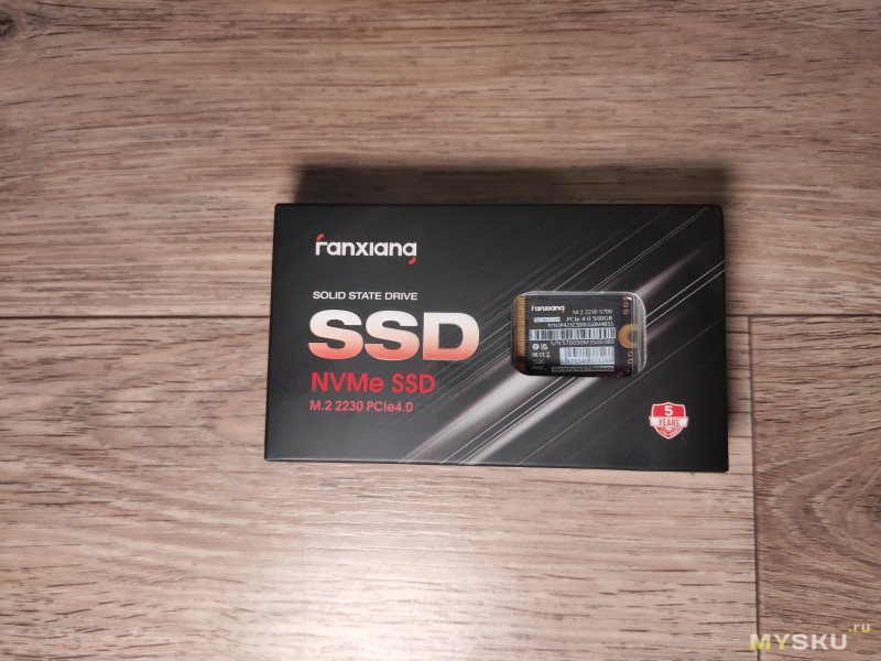 Обзор NVMe SSD Fanxiang S700, с ёмкостью 500ГБ и форматом 2230 (компактный)